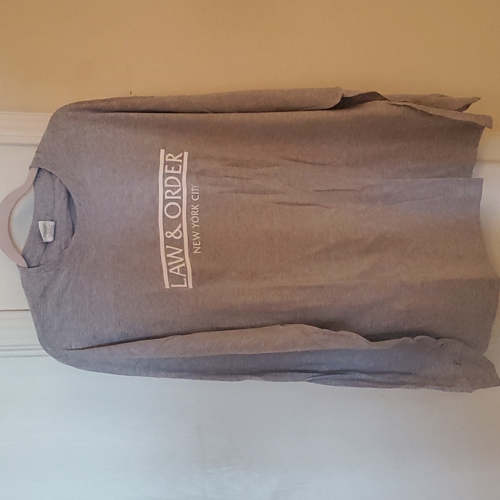 Hanes long Sleeve Beefy Pull Over - Picture 3 of 11